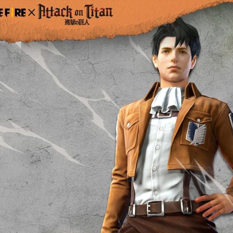 Free Fire x Attack on Titans: ¿Cómo conseguir la skin de Levi Ackerman?