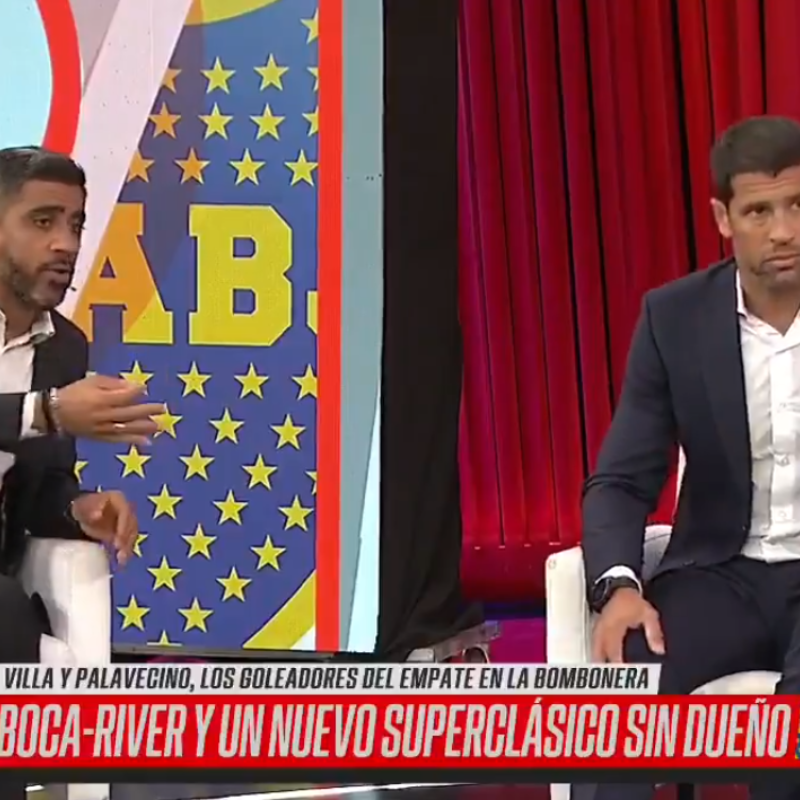 Seba Domínguez se enojó con el Negro Bulos en ESPN F90: "A mi me gusta hablar de fútbol"