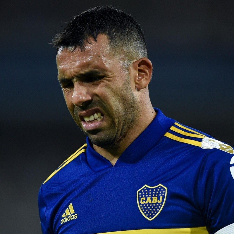 Impactante: la foto del tobillo de Tevez después de jugar contra River