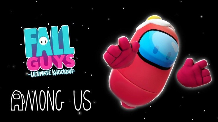 ¡Es real! La skin de Among Us llega a Fall Guys en la Temporada 4