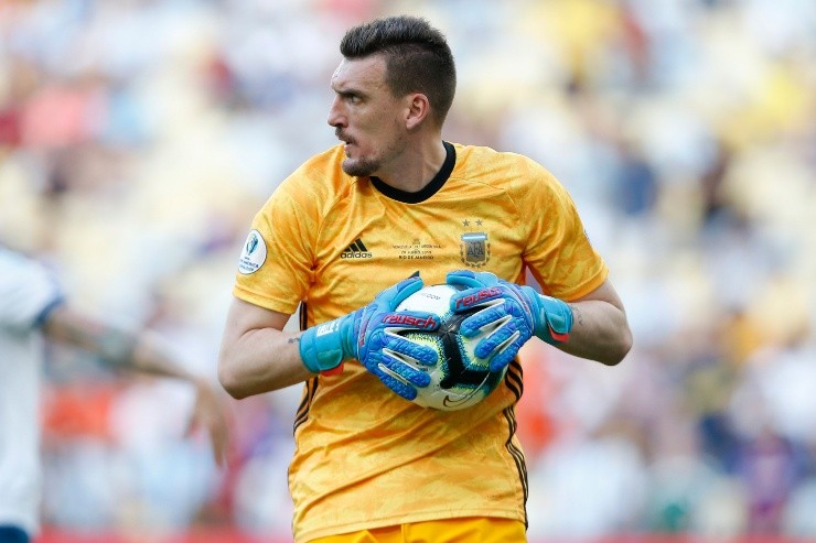 Franco Armani en Argentina