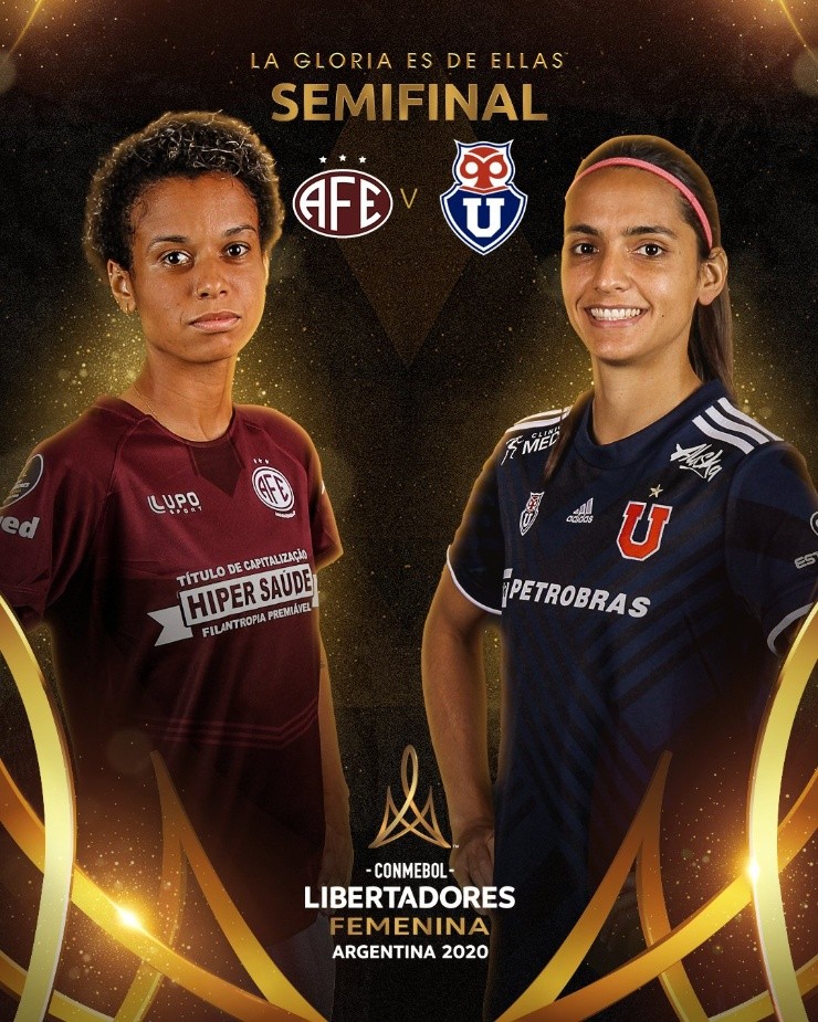 Universidad de Chile vs Ferroviária en Copa Libertadores