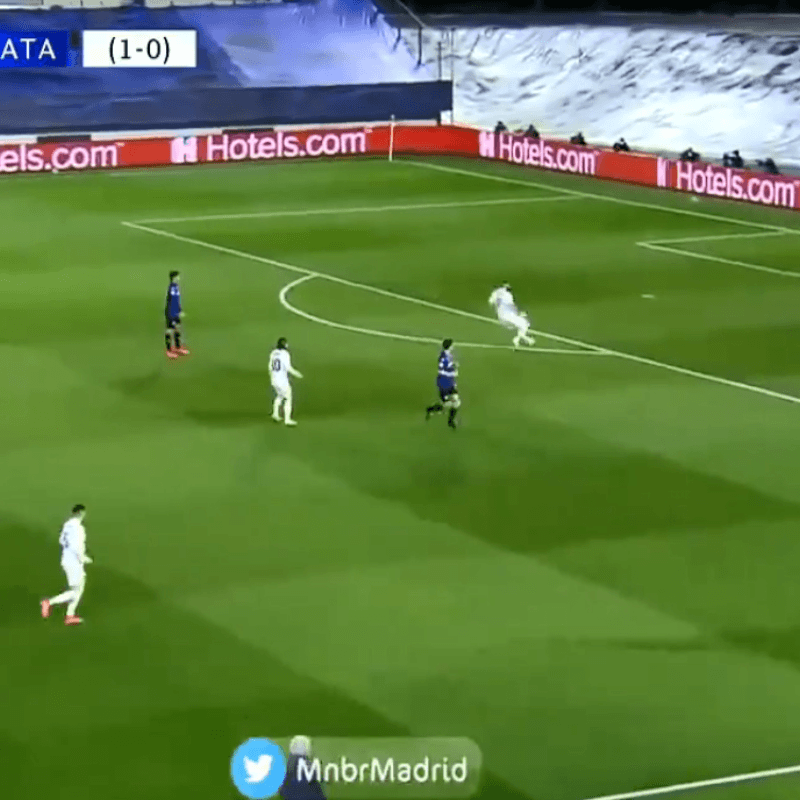 El arquero del Atalanta le pegó como nosotros y le regaló el 1-0 al Real Madrid