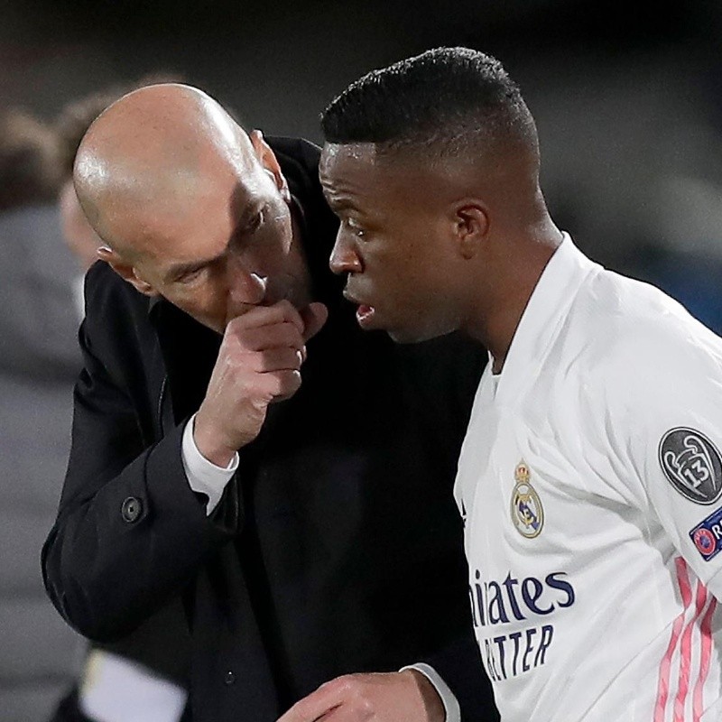 Sacan a la luz lo que Zidane le dijo a Vinicius después del triunfo del Real Madrid