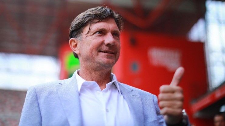 Hernán Cristante, entrenador del Toluca.