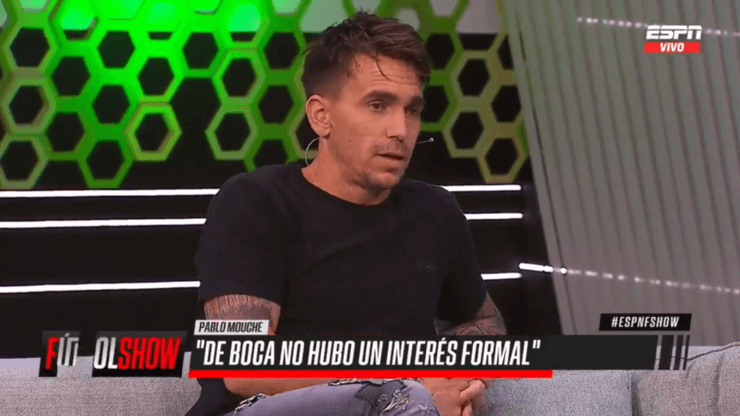 Mouche habló sobre la posibilidad de volver a jugar en Boca