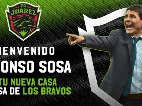 FC Juárez presentó a Alfonso Sosa como su nuevo director técnico para el Guardianes 2021