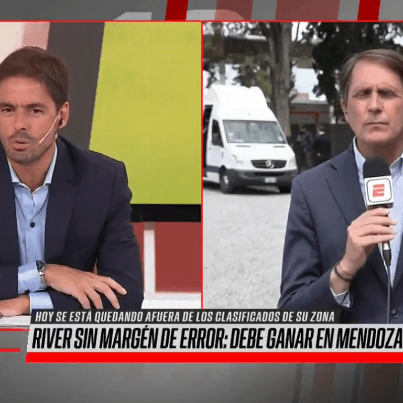 Para Closs, hay un titular de River que "se está ganando los boletos para salir"