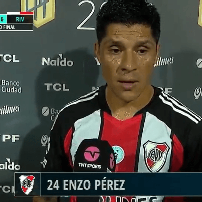 Enzo Pérez y el aviso para el resto de los rivales tras golear a Godoy Cruz