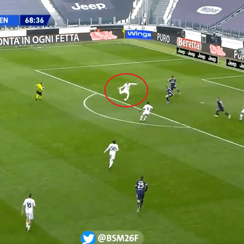 Video: Gaich le metió un golazo a la Juventus de Cristiano Ronaldo