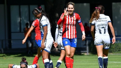 Alicia Cervantes llegó a 12 goles en el Torneo Guard1anes 2021.