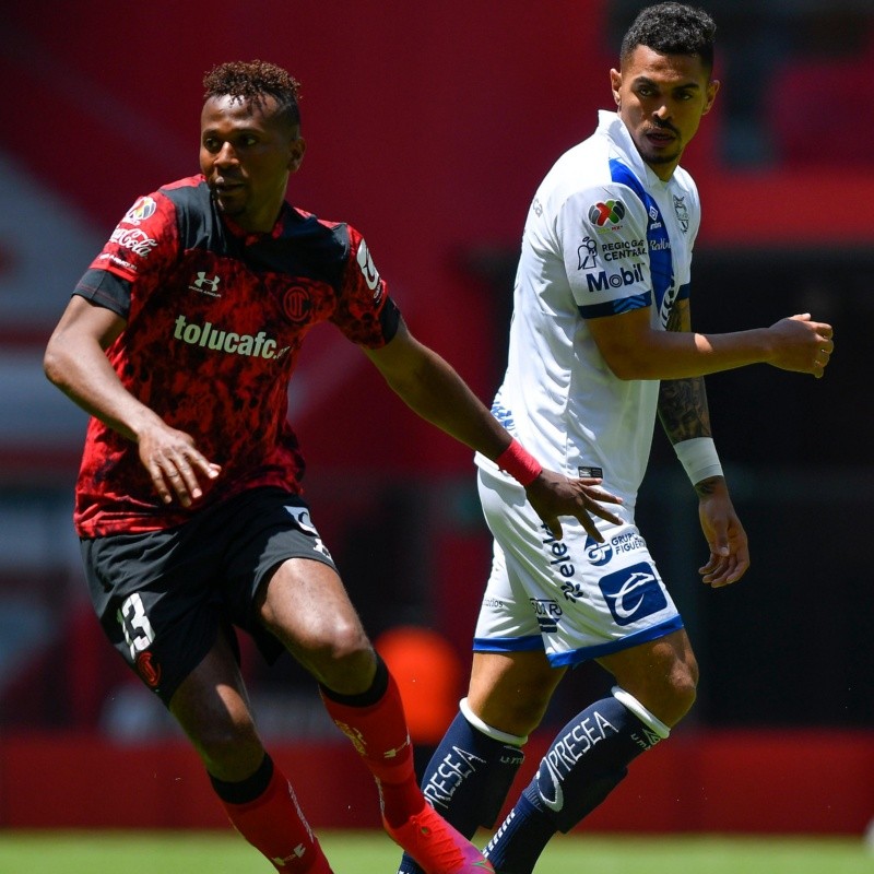 ¡Partidazo en el Nemesio Díez! Toluca y Puebla igualaron por 4-4