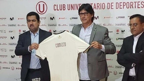 Ángel Comizzo vive su tercera etapa en Universitario de Deportes.