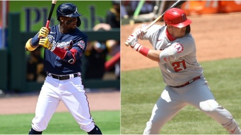 Ronald Acuña Jr. y Mike Trout