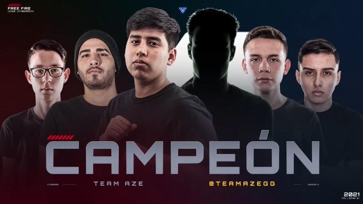 Team Aze conquista la Free Fire League Latinoamérica frente a más de 2 millones de espectadores