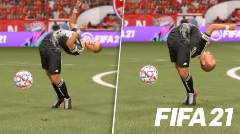 ¡De locos! El bug del FIFA 21 que dobla a los jugadores
