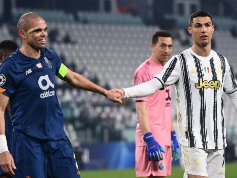 El video viral que subió la Champions: el cruce de Cristiano Ronaldo y Pepe