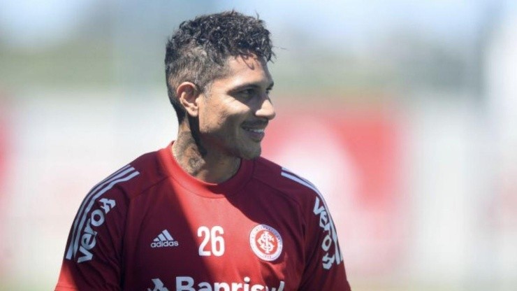 Paolo Guerrero llegó al Inter después de jugar en Flamengo de Rio de Janeiro.