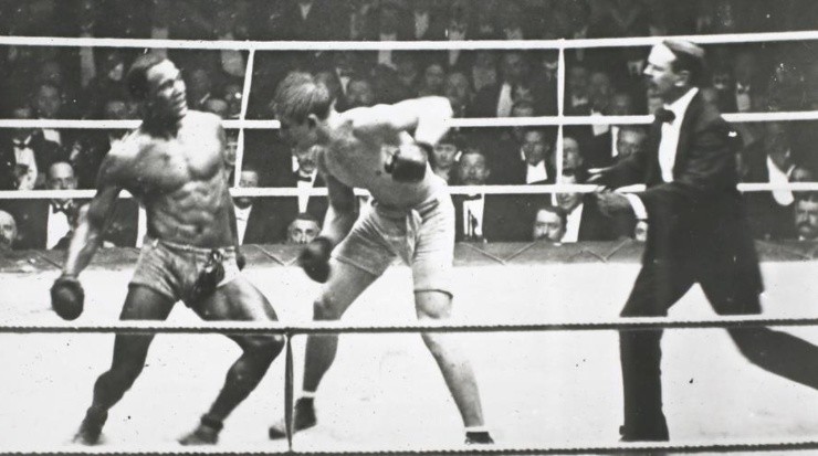 Joe Jeannette vs Sam McVea 1909