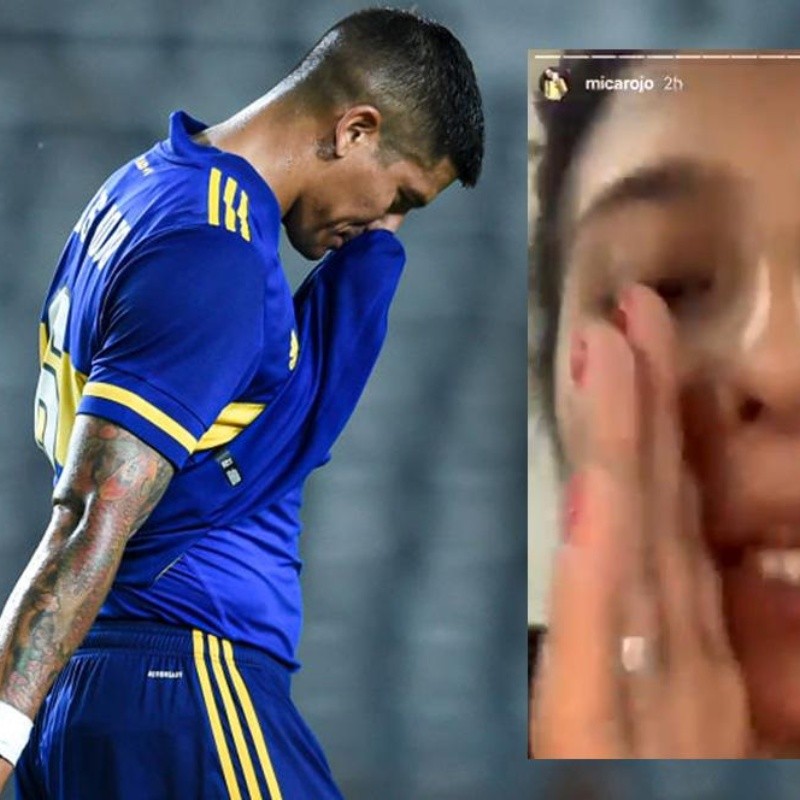 La reacción de la hermana de Rojo al ver que Zárate pateaba el penal de Boca: "La con..."