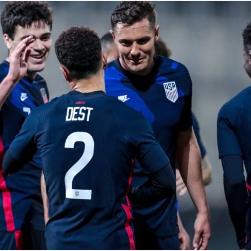 Anota con Barcelona y USA: ¡Sergiño Dest se mandó un golazo en el Estados Unidos vs Jamaica