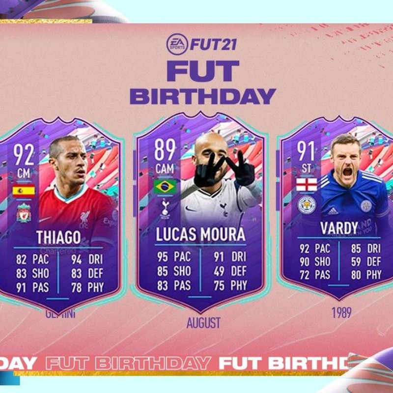 Estas son las nuevas cartas especiales del evento FUT Birthday en el FIFA 21