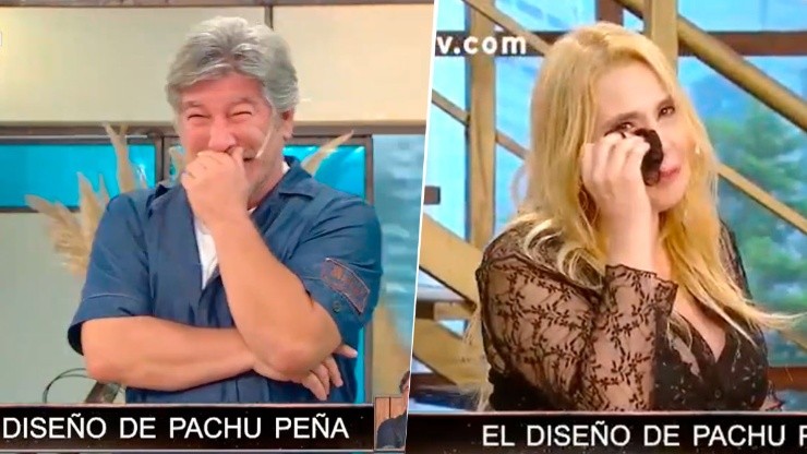 Pachu Peña en Corte y Confección al ver el vestido que hizo: "Parece un carnicero de Liniers"