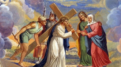 El Vía Crucis se conmemora el Viernes Santo.