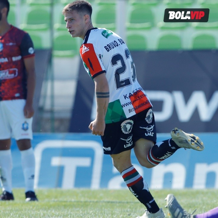Bruno Barticciotto en Palestino vs. Antofagasta