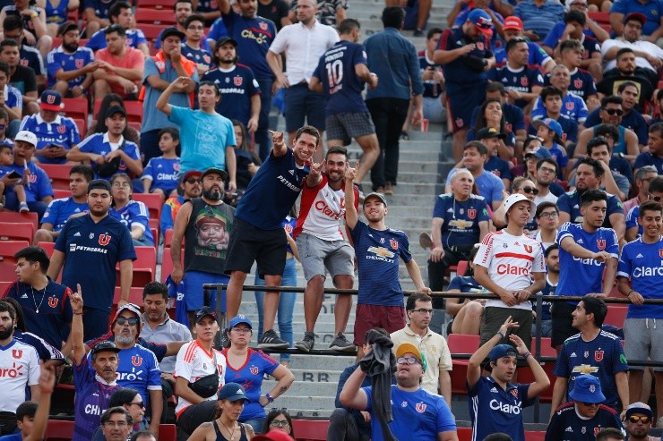 Hinchada de la Universidad de Chile