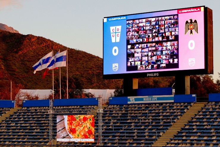 Afición online de Universidad Católica