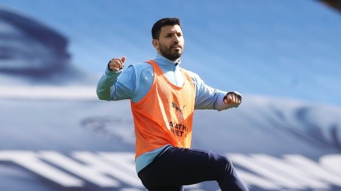 'El Kun' can sign with any club as a free agent (Getty).