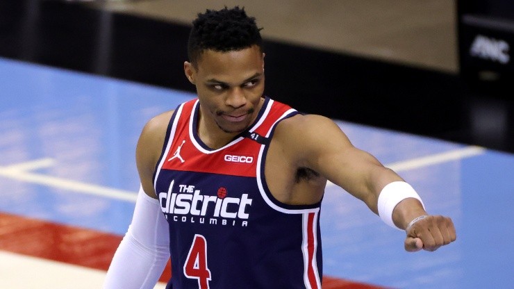 Russell Westbrook, estrella de los Washington Wizards