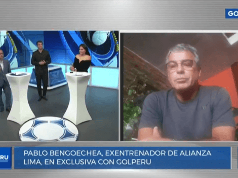 Pablo Bengoechea dio aliento a Alianza Lima y consejo a Carlos Bustos