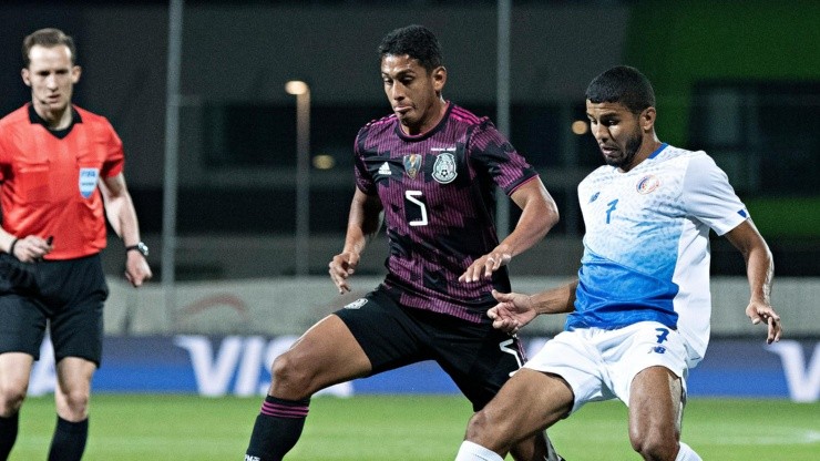 Luis Romo, destacado ante Costa Rica.