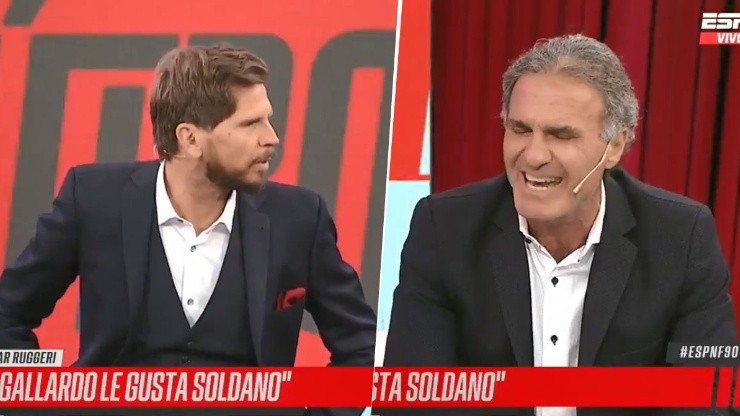 Ruggeri en ESPNF90: del "yo era hincha de Boca" a "yo quiero que gane River"