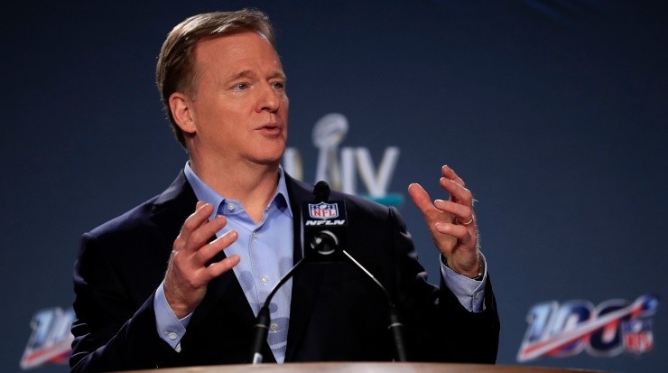 NFL Commissioner Roger Goodell expressed that the league expects that stadiums return to full capacity (Getty).