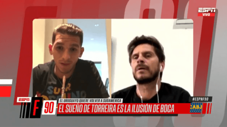 El día que Torreira confesó su deseo de jugar en Boca: "Es algo que realmente sueño"