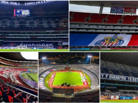 Los estadios de la Liga MX según su capacidad