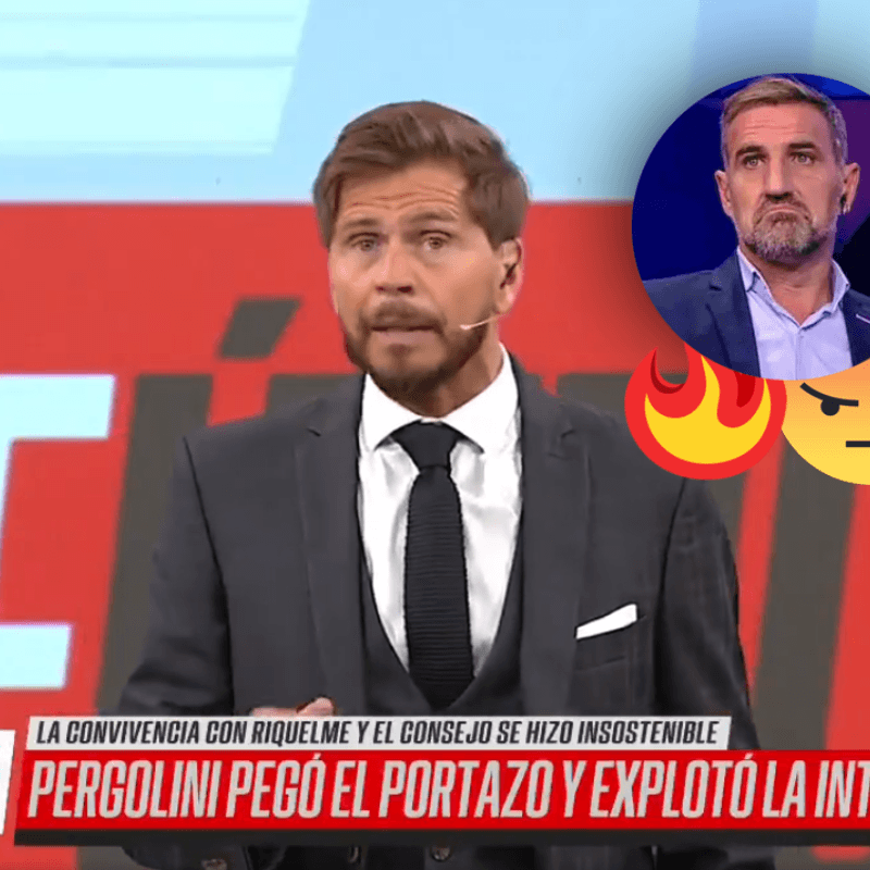 Vignolo le pegó a Cascini en F90: "Es una cuestión humana, de educación"