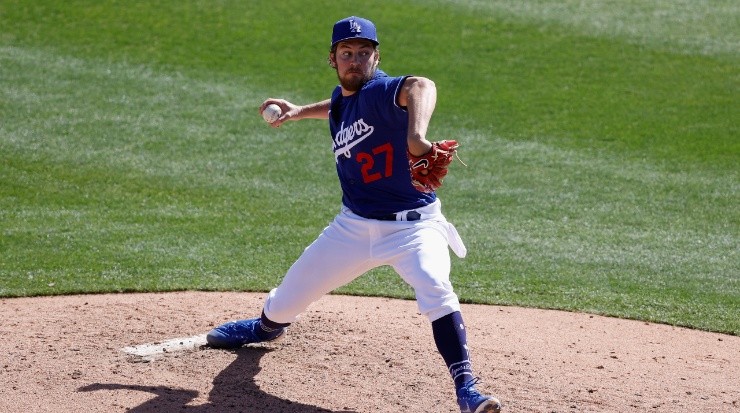 Bauer impressed with the Reds before signing with the Dodgers (Getty).