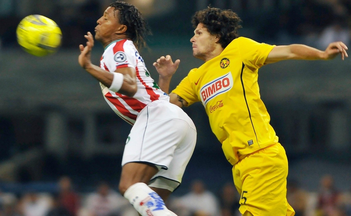 América descendió a Necaxa en el torneo Clausura 2009 con gol de Fernando  Ortiz en el Estadio Azteca