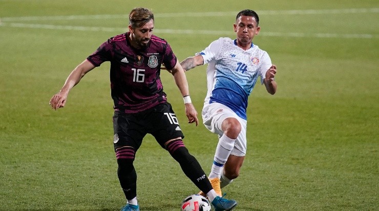 Mexico and Costa Rica will meet again in the Concacaf Nations League semifinals (Getty).