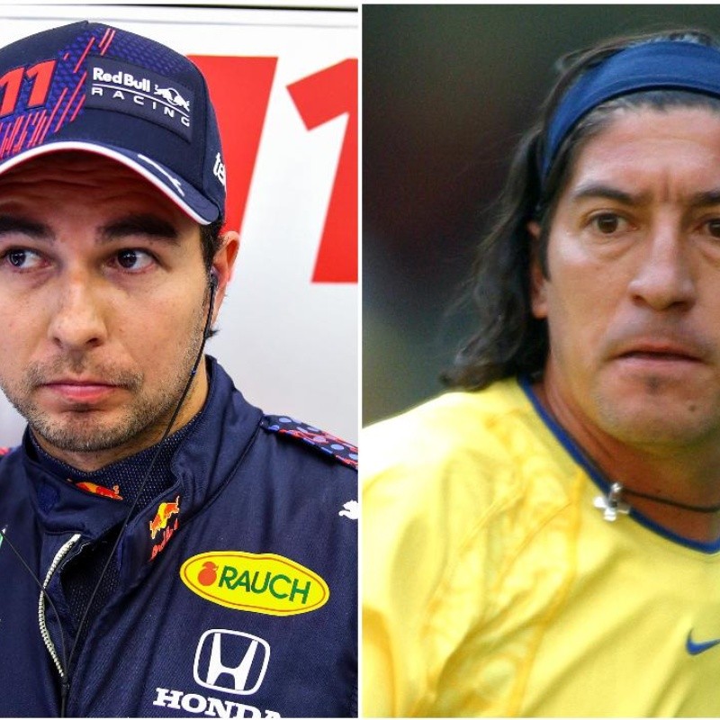 Checo Pérez es fan de Zamorano y el América está involucrado