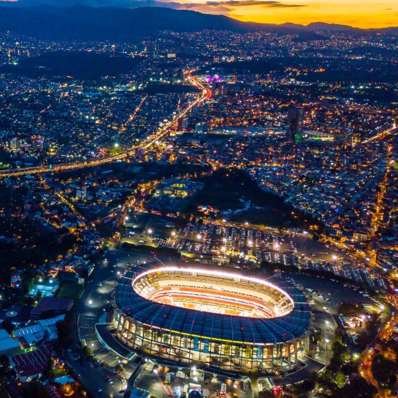 Las impactantes vistas aéreas de los estadios de la Liga MX