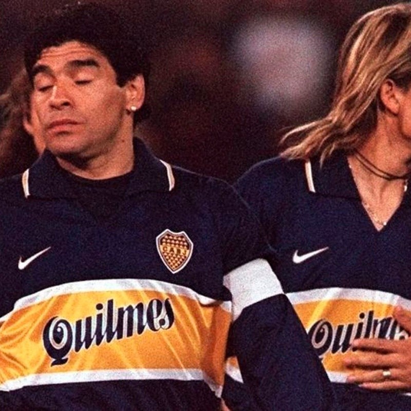 Aniversario 116 de Boca Juniors: El inolvidable paso del 'Matador' al lado de Maradona