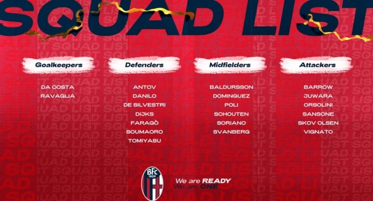 Foto: Twitter oficial de Bologna.