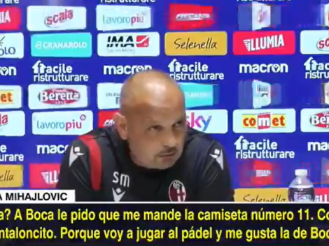Video: le preguntaron por Medel y le pidió una camiseta de Boca a Riquelme