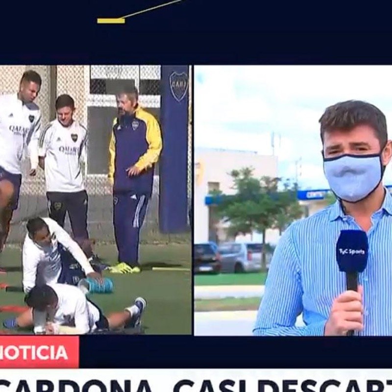 Tato Aguilera sorprendió a todos al dar el XI de Boca para hoy