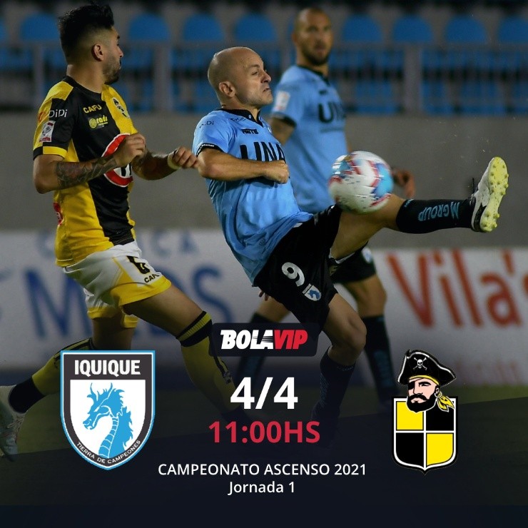 Deportes Iquique vs. Coquimbo Unido en Primera B